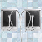 SPARES2GO 2 to 1 Drain Hose Outlet for Bosch Dishwasher and Washing Machine