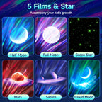 Staryou Birthday Gifts Galaxy Projector for Teen Girls & Boys, 375 Lights Aurora Light Projector with 15 White Noise, Bluetooth Speaker, Trendy Stuff Night Light Bedroom Decor, Led Lights for Bedroom