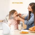LASTAR Sun Lamp, 10,000 Lux Sunlight Lamp with 4 Color Temperatures & 5 Brightness Level & 60Min Timer, Touch Control Happy Lamp with Memory Function for Home/Office/Sleep