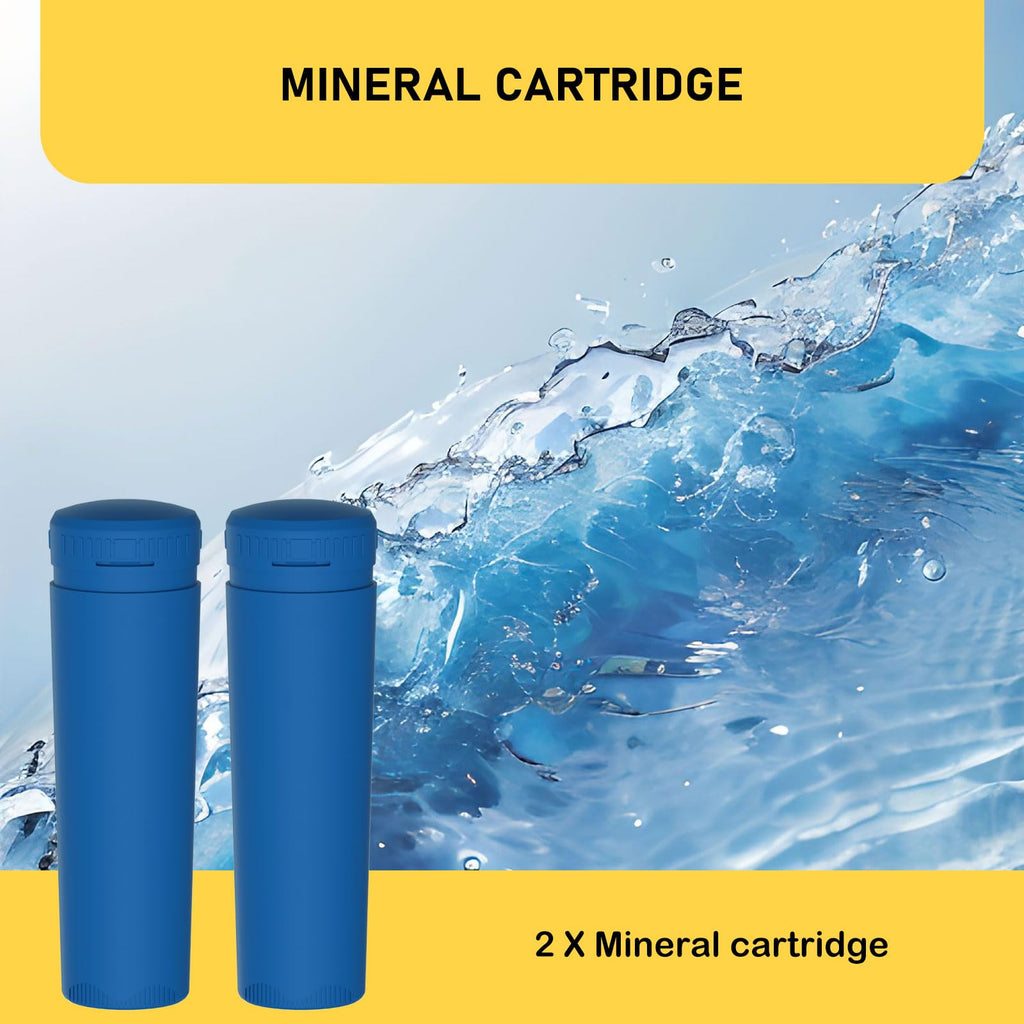 Zomixzo Mineral Cartridge Replacement Compatible with Frog Ease in-Line SmartChlor Mineral Cartridge System for Marquis, Caldera, Artesian & Hot Springs Spas CYA Free, Up to 600 Gallons (2 Pack)