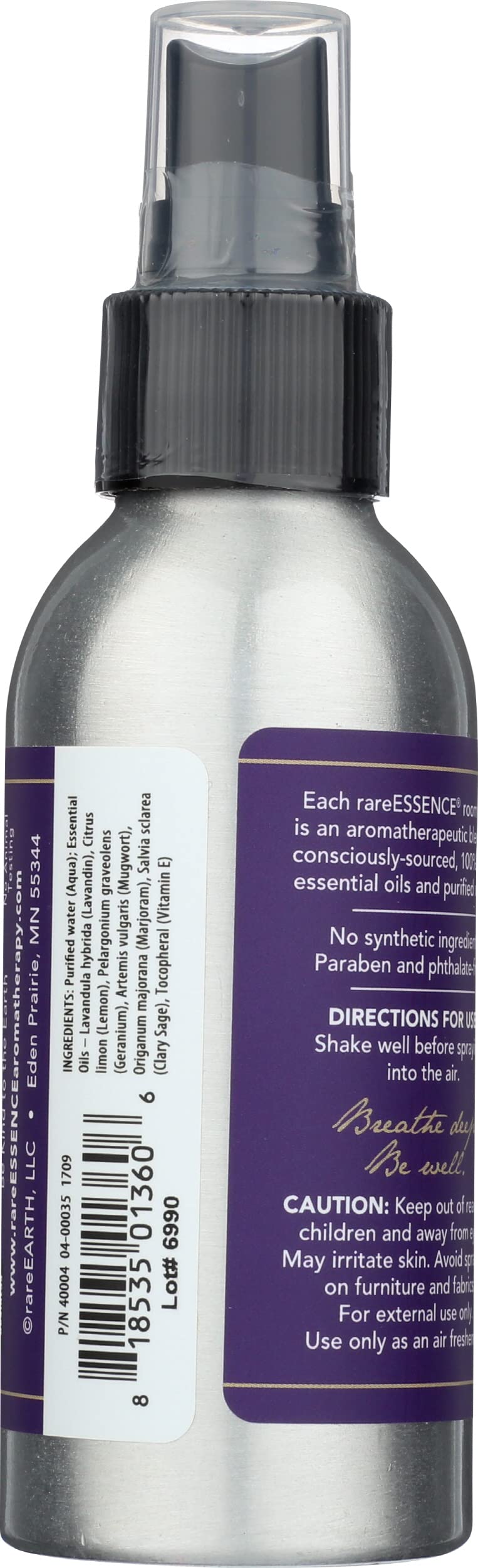 rareEarth Dream Aromatherapy Room Mist, 4 Ounce