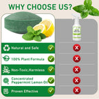 Pest Rodent Repellent, 24 Pack Peppermint Oil Repellent for Mouse Rats Spider Roach Ant Squirrel Pest Control Indoor & Outdoor, Natural Mice Deterrent Replace Trap Poisoning Family & Pet Safe Green