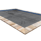 In The Swim 16' x 32' Ultra Silver Rectangle Solar Pool Cover 16 Mil for Solar Heating Above Ground Pools and Inground Pools