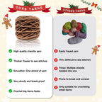 CODGP Crochet Kit for Beginners,11.8in Crochet Animal Kit Elk,Crochet Starter Kit Christmas Gift for Adults Kids with Yarn Sets,Amigurumi Crochet Kit with Step-by-Step Video Tutorials