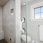 NLAAHCE Shower Grab Bar Heavy-Duty (2Pack) 12-Inch ADA Compliant Shower Handles for Elderly Suction Shower Grab Bars for Seniors Handicap Safety Handrail for Bathtubs Shower Assistance