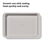 OXO Good Grips Non-Stick Pro Ceramic Coated Metal Bakeware 9” x 13” Cake Pan – Biscuit