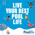 Poolife NST Tablets for Pool Sanitation, Clear Water & Prevent CYA Buildup - Slow-Dissolving Calcium Hypochlorate - Pool Chlorine Tablets Work with NST Feeder, Floater & Skimmer - 20.2 lb