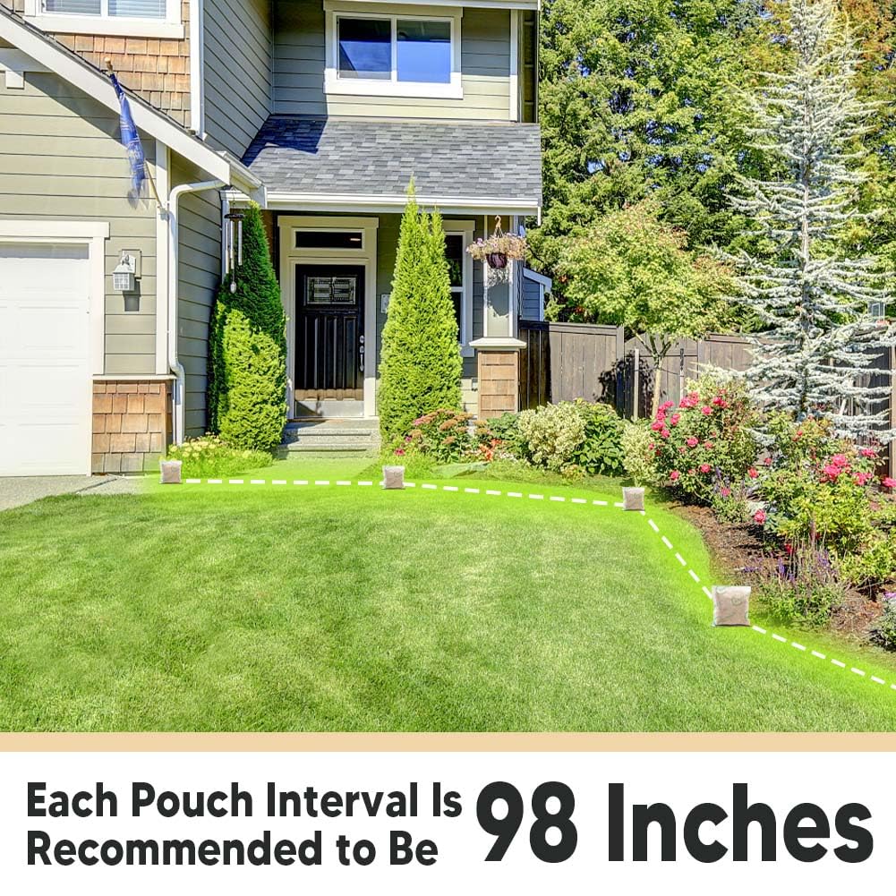 XLCKODY Snake Repellent for Yard, Snake Deterrent Outdoor, Snake Away Repellent for Garden/Lawn, Backyard Snake Repellent, Covers 120 Sq Ft, Lasts Up to 60 Days, 8Packs