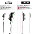 GRILLART Grill Brush and Scraper, Wire BBQ Grill Brush for Outdoor Grill, 16.5” Grill Cleaning Brush BBQ Grill Accessories, Safe Grill Cleaner Brush-Ideal Gift for Men/Dad BBQ Brush for Grill Cleaning
