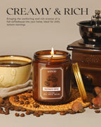 AOOVOO Macchiato Coffee Candle - Soy Wax Candles, Candles for Home Scented, Aromatherapy Candle, Candle for Women, 9 OZ