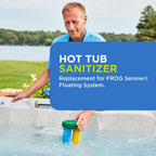 FROG Serene Replacement Mineral and Bromine Cartridge Kit for use with Hot Tub FROG Serene Floating Sanitizing System - Prefilled for Quick & Easy Hot Tub Maintenance - 3 Month Bundle