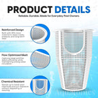 Replacement 070387 Pump Basket for Whisperflo - Intelliflo Pool Pumps - Heavy-Duty Strainer Basket Compatible with 070387Z, B-199, 91110040, 310-3210 - Pool Filter Basket with 1-Year Warranty