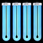 BF190 Replacement Bulb Compatible with Flowtron BK-40D Bug Zapper Electronic Insect Killer, 10 Inch FUL32T8/BL U Shape Bug Zapper Light Bulb for Outdoor (4 Pack)