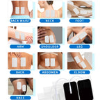 TENS Unit Replacement Pads, 48 PCS Premium Thickened Reusable Self-Adhesive Electrode Pads for EMS Muscle Stimulator Massager, 2"x4" - 48 Pcs