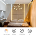 Lepro LED Strip Light, 3000K-6000K Tunable White, 32.8ft Dimmable Bright LED Tape Lights, 600 LEDs 2835, Strong 3M Adhesive, Suitable for Christmas Decorations, Home, Kitchen, Under Cabinet, Bedroom