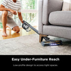Shark Cordless Vacuum Cleaner with with XL Dust Cup, Lightweight, Portable, Rechargeable, Powerful Pet Hair Pickup, Removable Handheld, Crevice Tool, Carpet and Hard Floors,40min Runtime, Grey, IX141