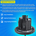 Replacement for Jandy Zodiac R0693900 TruClear Salt Cell Assembly for All Jandy Pro Series TruClear Chlorine Generating System TRUCLEAR11K & TRUCLEAR11KU Pools up to 35,000 Gallons Upgraded Black