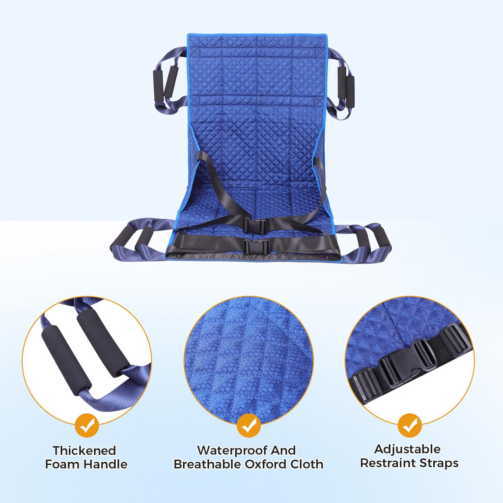 XAOMING Patient Lift Transfer Chair,Stair Lifts for Seniors,Emergency Evacuation Chair Pad,Stair Assist Slide Board Transferring for Disabled