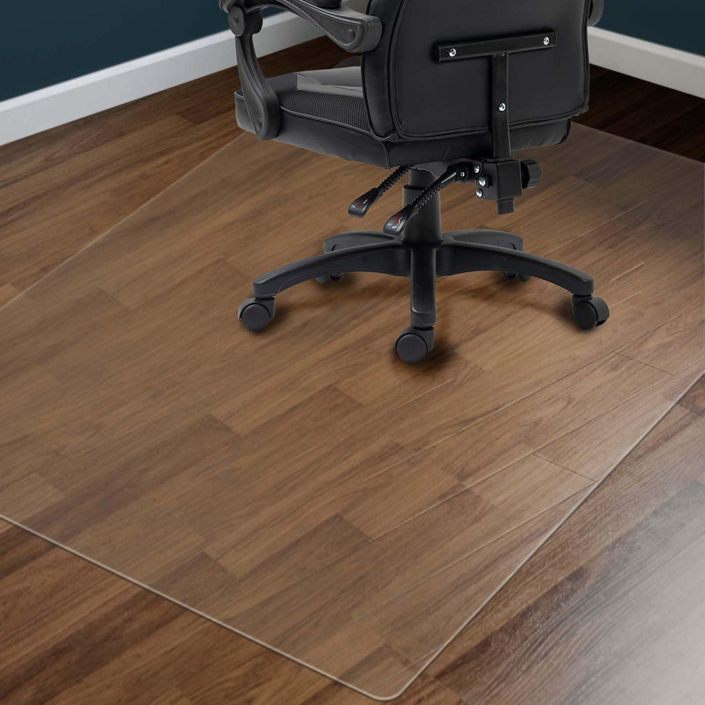 Office Chair Mat for Hoodwood Floor, 36"x48" Clear Desk Chair Mat for Hoodwood Protector Floor Mat for Office Chair, Easy Glide Rolling Plastic Floor Mat, Computer Chair Mat for Home Office
