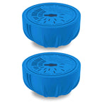 FROG Replacement Chlorine Cartridges for use with Flippin’ FROG Floating Sanitizer System - Prefilled Cartridges Support Easy Pool Maintenance and Cleaner & Clearer Water - 2 Pack
