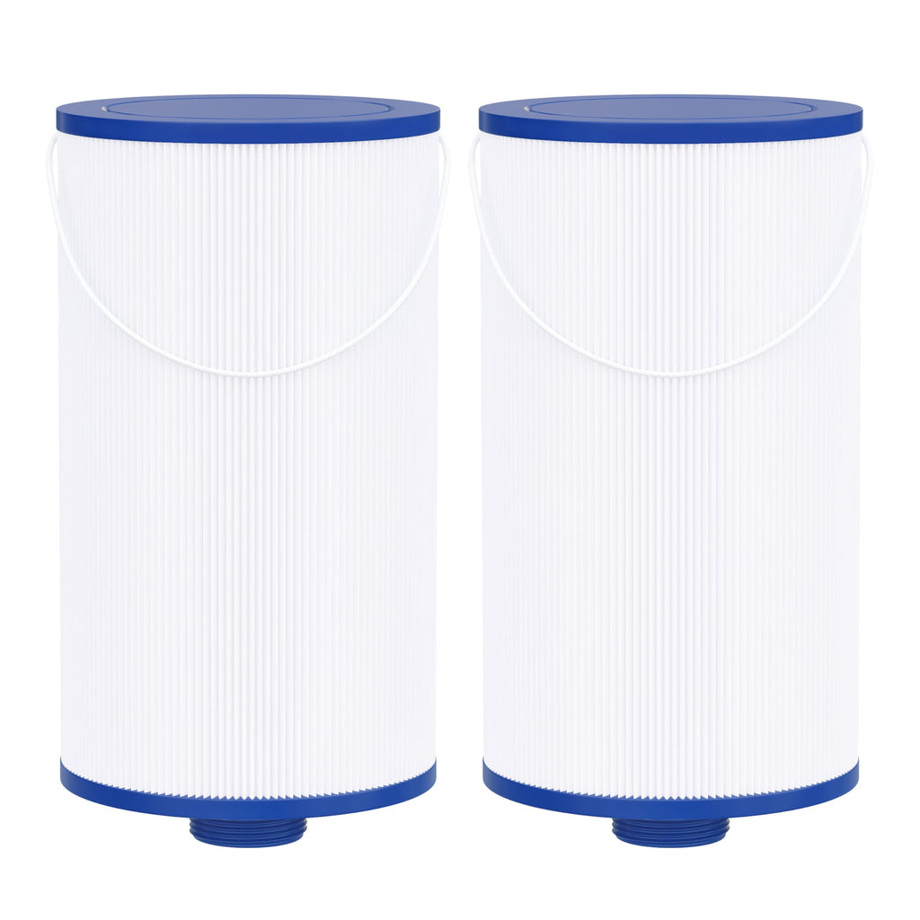 Wowreed Spa Filter Compatible with FC-2402, 303279, Free Flow, AquaTerra, Fantasy Hot Tub Filter, 1 1/2" Finer Thread, 2 Pack
