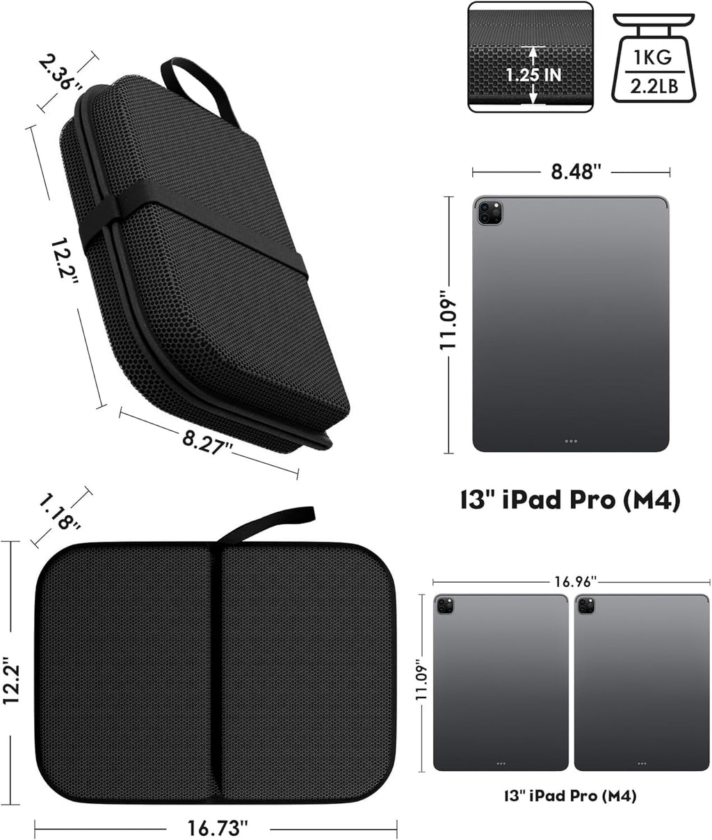 WISIMMALL Gel Seat Cushion Portable Travel Cushions, 16.5" x 12" Large Size Super Thick Foldable Chair Seat Cushion Lightweight for Car Office Chair Wheelchair, Pressure Sores Tailbone Pain Relief