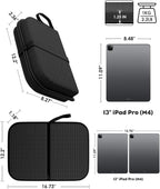 WISIMMALL Gel Seat Cushion Portable Travel Cushions, 16.5" x 12" Large Size Super Thick Foldable Chair Seat Cushion Lightweight for Car Office Chair Wheelchair, Pressure Sores Tailbone Pain Relief