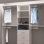 COTTAGE LIFE Laundry Hanger Dryer Rack Wall Mount Clothes Hanger Laundry Room Hooks Wall Mounted Clothes Rack Stainless Steel Collapsible Hangers for Clothes Laundry Folding Hanger Rack 2 Pack