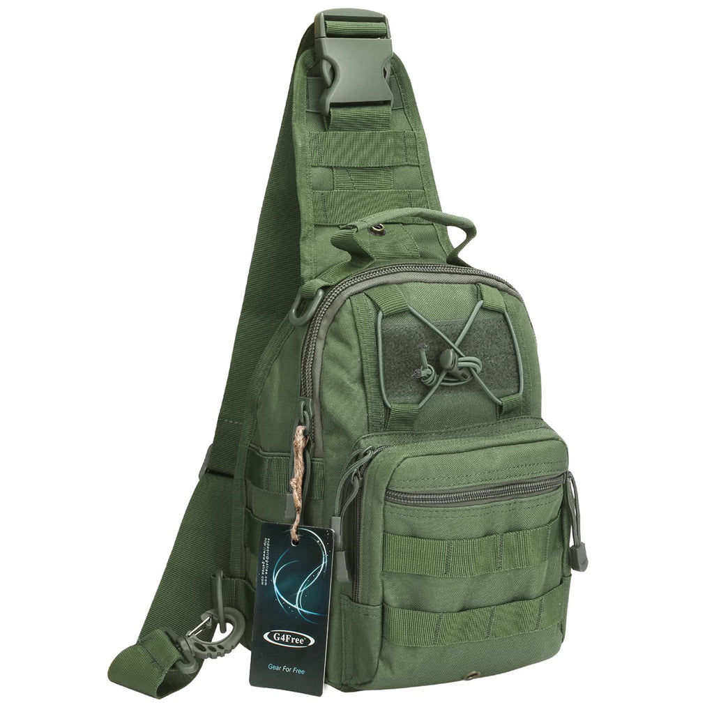 Outdoor Tactical Bag Backpack, Military Sport Bag Pack Sling Shoulder Backpack Tactical Pack for Every Day Carry