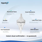 Hypolinx Upgraded Polaris Backup Valve Replacement G52 for Polaris Pool Cleaner 280, 180, 380, 480 — Transparent Case for Easy Inspection, High-Strength Gears, Crack-Resistant Durable Kit