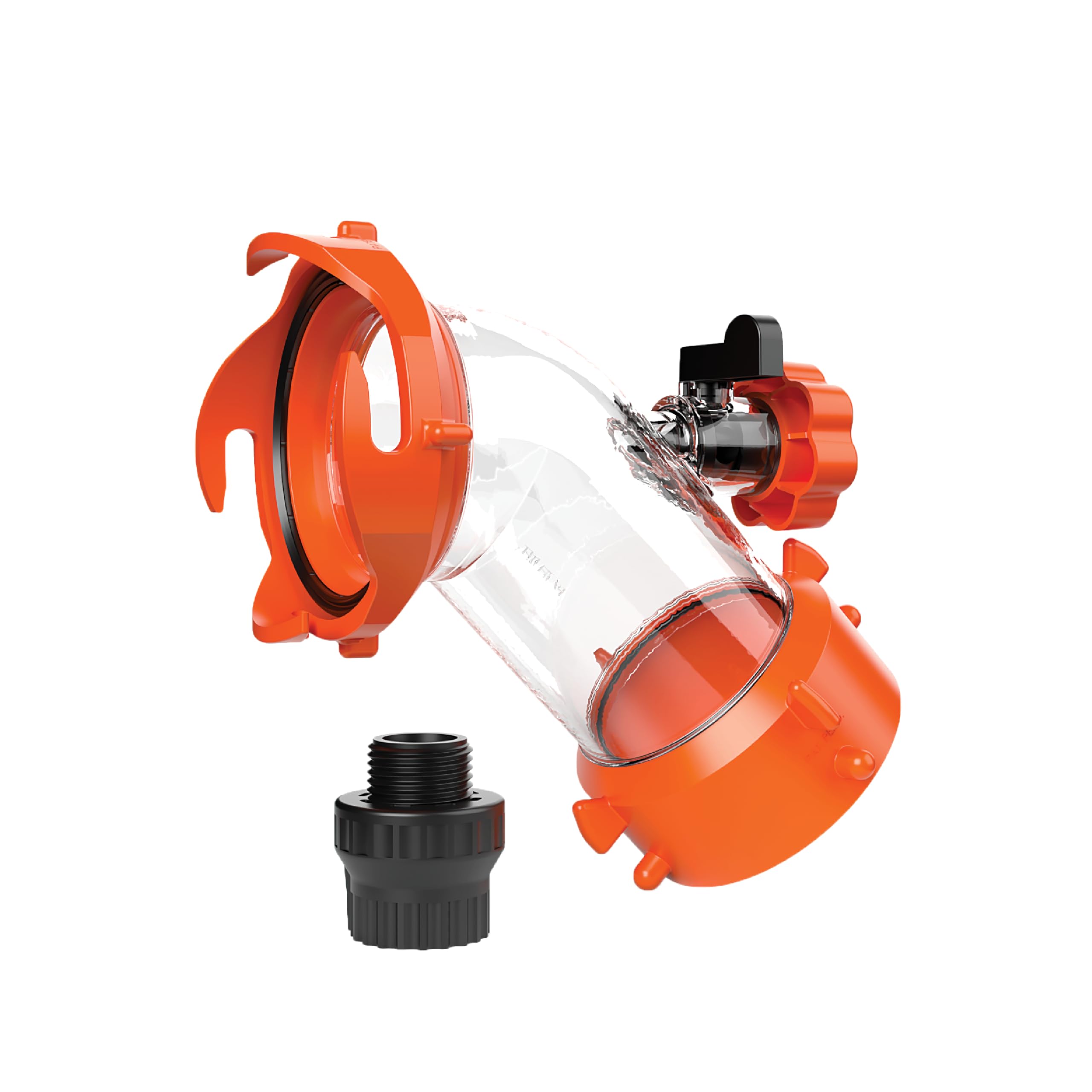 Camco Rhino Blaster RV Tank Rinser with Backflow Preventer - RV Accessories for Toilet and Waste Tank Cleaning - Essential Camper Supplies for Odor Control and Sensor Maintenance - (39080)