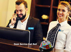 WEKOIL Call Bell Desk Service Bell Ding Bell for Restaurant Hotel Room Kitchen Party Office Receptionist Elderly Teachers Chef Large Cute Bell,3.3 inch