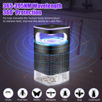 2024 Newly Bug Zapper Indoor,Fly Traps Indoor for Home,Mosquito Zapper Indoor Mosquito Killer,UV Bug Light Trap Mosquito Trap with Auto Suction to Catch Bug Mosquito Moths Gnats for Indoor Outdoor