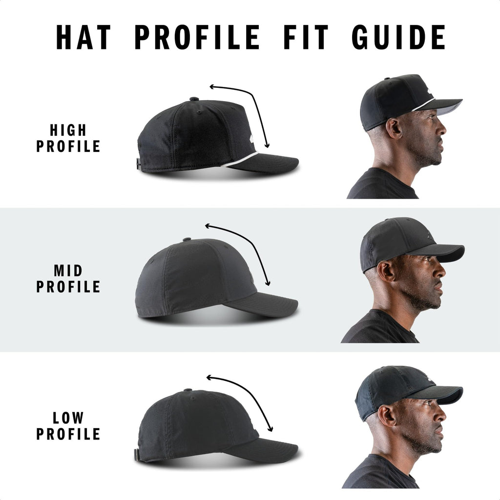 Men's Superlite Hat – Lightweight Moisture-Wicking Cap for Workout and Training, White/Black/3, OSFA