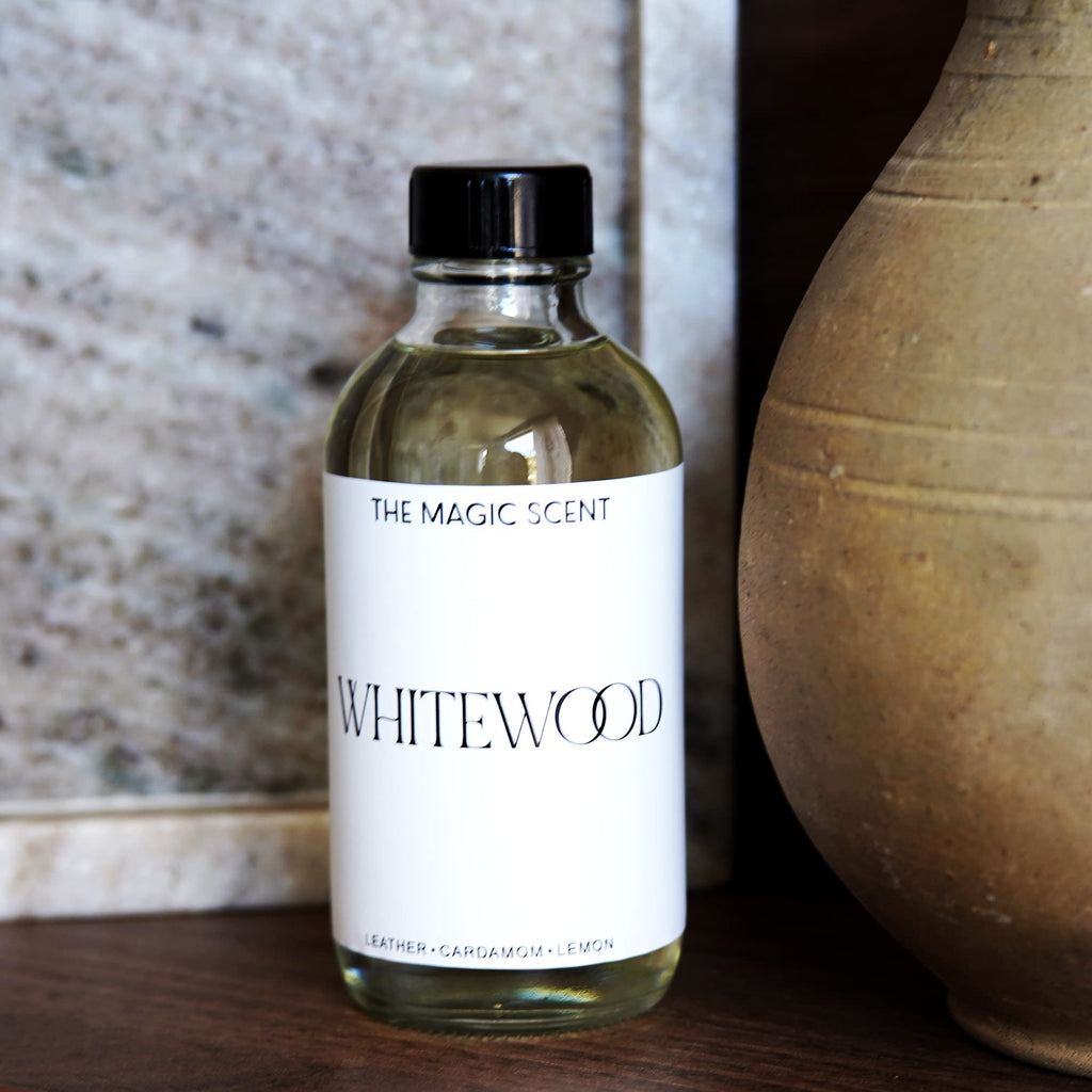 The Magic Scent "Whitewood" Oils for Diffuser - HVAC, Cold-Air, & Ultrasonic Diffuser Oil - HVAC scents Inspired by The 1 Hotel, Miami Beach - Essential Oils for Diffusers Aromatherapy (200 ml)