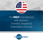 InSinkErator Badger 5 Garbage Disposal, Badger Series 1/2 HP Continuous Feed Food Waste Disposer
