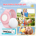 PawGaze Bracelet Tracker for Kids, Compatible with Apple iOS FindMy App, Anti-Lost Tracking Device for Girls/Boys/Elderly, Hidden Soft Silicone Holder Bracelet Wristband