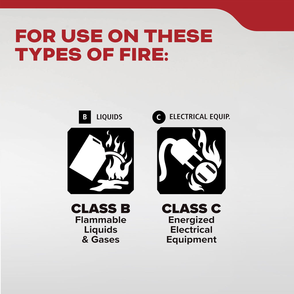 Kidde Auto Fire Extinguisher for Car & Truck, 5-B:C, 3.2 Lbs., Dry Chemical Extinguisher, Strap Bracket (Included)