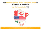 SpeedTalk Mobile $30 SIM Card for GSM GPS Tracking Kid Child Elderly Pet SmartWatch Car Tracker Devices Locators - 6 Months Service - USA Canada & Mexico Roaming