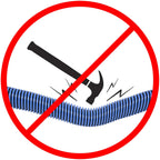 Poolmaster Manual Pool Vacuum Hose, 40 Ft x 1-1/2” for Inground & Above Ground Pools, Not for Automatic Cleaners, Kink-Free, Heavy Duty Pool Cleaner Hose with Swivel Cuff – Made in USA