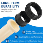 AR-PRO Bypass Dummy Cell Intended for 520588 Salt System, Compatible with Pentair Intellichlor IC Models Salt Chlorinator, Pool Winter Protection Bypass Pipe, Prolong Life of Pool Chlorinator System