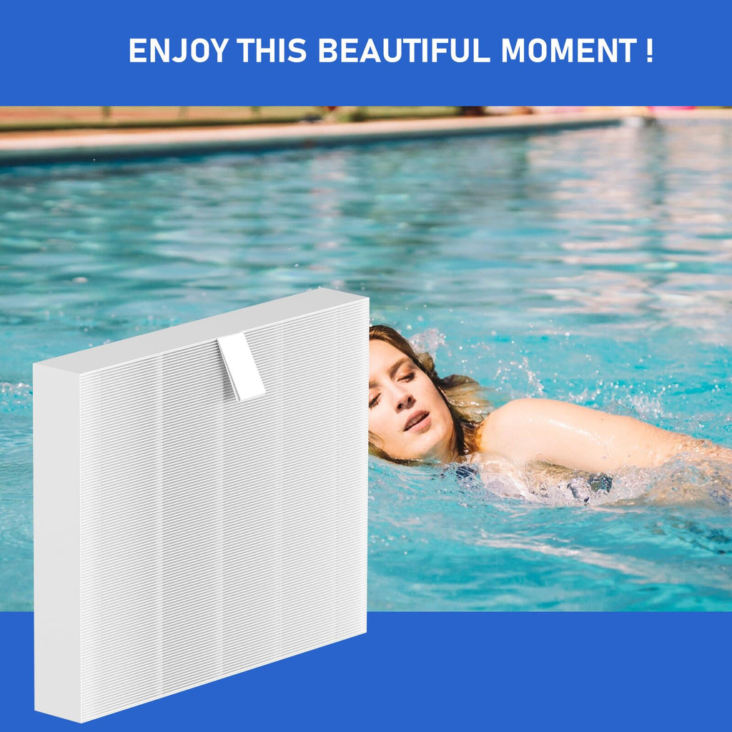 Vickmons 10-00814 Hot Tub Spa Flat Filters Compatible with Bullfrog M Series M6 M7 M8 M9, Swim Series S150 S180XD S200 and A Series A5 A6 A7 A8 A9 (2023 to Present), Pack of 4