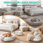 Welacer Polyfill Stuffing, Fluffy Pillow Stuffing for Stuffed Animals, DIY Plush Toys, Cushions, Cloud Decorations, Premium Original White Polyester Filling for Crochet Crafts,2.3lb/36.8oz