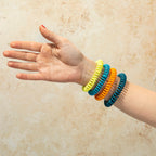Cliganic 25 Pack Mosquito Repellent Bracelets, DEET-Free Bands, Individually Wrapped (Packaging May Vary)