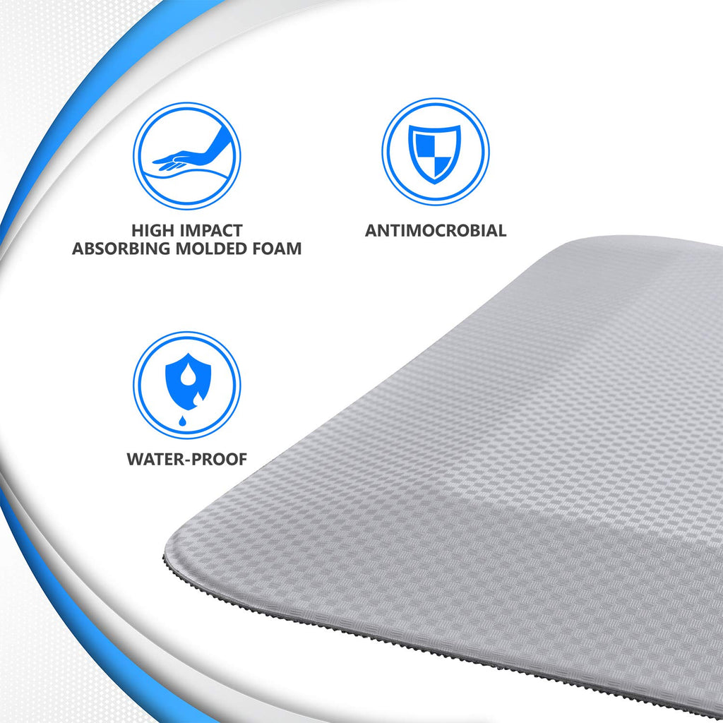 NYOrtho Fall Mat for Elderly - Fall Protection - Foldable Safety Mat Reduces Impact - Anti-Slip Fall Mats for Elderly - Bedside Floor Mats - Fallshield - Bed Floor Mat