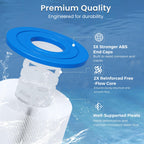 Future Way CCP320 Pool Filter Cartridges Replacement for Pentair Clean & Clear Plus 320, Replace Pleatco PCC80-PAK4, Pentair R173573, 160340, 320 sq.ft, 4 Pack