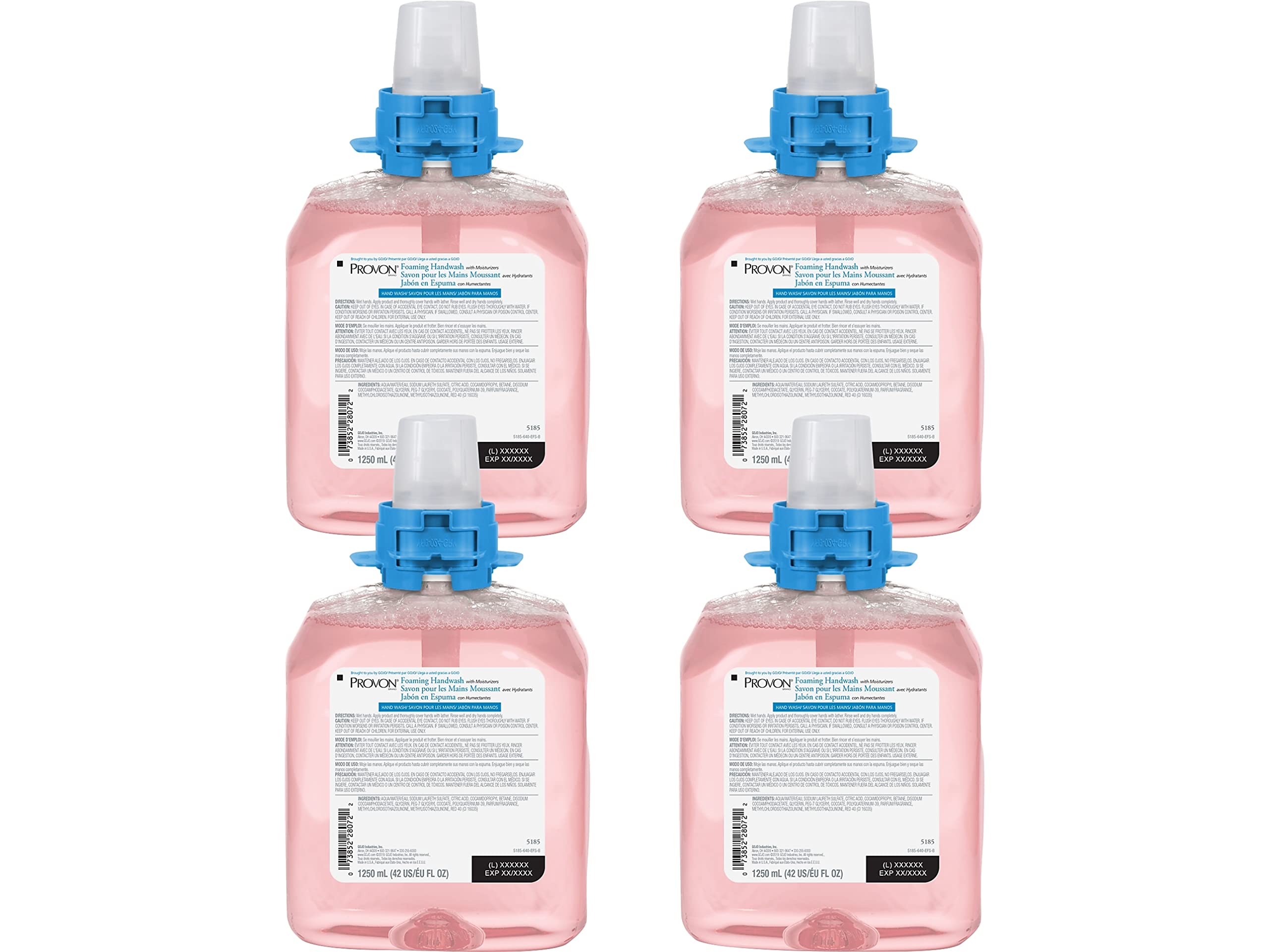 PROVON Foaming Hand Soap Refill, Cranberry, 42 Fl. Oz.