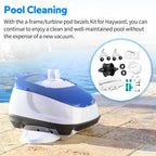 Dfnidy Pool Cleaner Pod Kit AXV417WHP for Hayward Pool Vacuum Part Replaces, and AXV621DAT Pool Vac A-Frame/Turbine Tune-Up Rebuild Kit, Compatible with Hayward Navigator Pool Vac Ultra Pool Cleaner