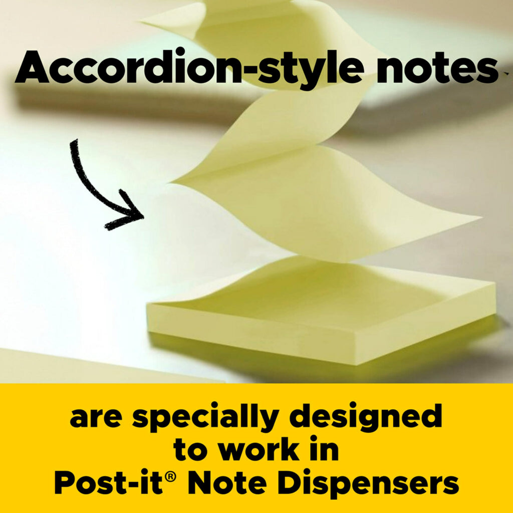 Post-it Pop-up Notes, 3x3 in, 12 Pads, America's #1 Favorite Sticky Notes, Poptimistic, Bright Colors, Clean Removal, Recyclable