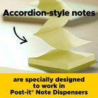 Post-it Pop-up Notes, 3x3 in, 12 Pads, America's #1 Favorite Sticky Notes, Poptimistic, Bright Colors, Clean Removal, Recyclable